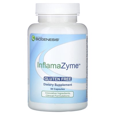 Nutra BioGenesis, InflamaZyme, 90 Capsules Nutra BioGenesis, InflamaZyme, 90 Capsules