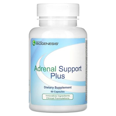 Biogeneza Nutra, wsparcie nadnerczy plus, 60 kapsułek