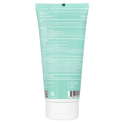 Pomyśl, ThinkIds, filtr przeciwsłoneczny tlenku cynku, SPF 50, 6 Fl Oz (177 ml)