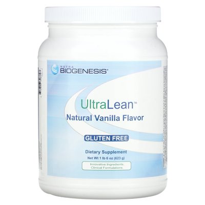 Nutra BioGenesis, UltraLean, Natural Vanilla, 1 lb 6 oz (623 g) Nutra BioGenesis, UltraLean, Natural Vanilla, 1 lb 6 oz (623 g)