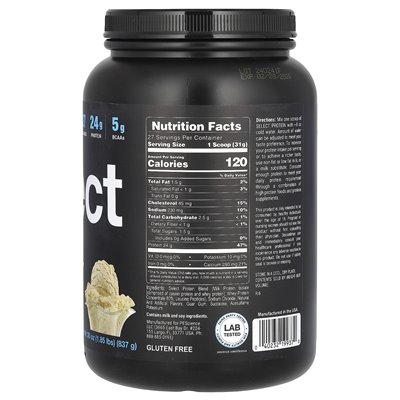 PEScience, Select Protein, Niesamowite Gourmet Wanilia, 1.85 lbs (837 g) PEScience, Select Protein, Niesamowite Gourmet Wanilia, 1.85 lbs (837 g)
