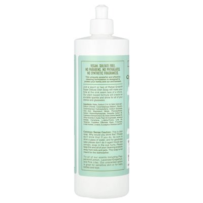 Rebel Green, Ultra Clean Dish mydel, kadzidło i sosna, 16 fl oz (473 ml) Rebel Green, Ultra Clean Dish mydel, kadzidło i sosna, 16 fl oz (473 ml)