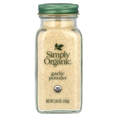 Simply Organic Garlic Powder, 3.64 oz (103 g)