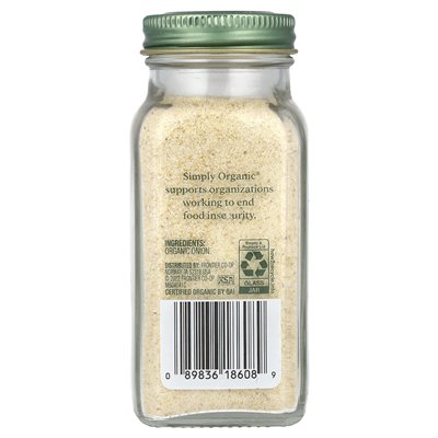 Simply Organic Onion Powder, 3 oz (85 g)
