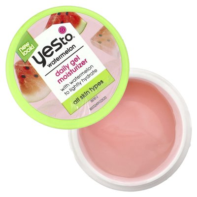 Yes To, Tägliche Feuchtigkeitsgel-Creme, Wassermelone, 1,7 fl oz (50 ml)
