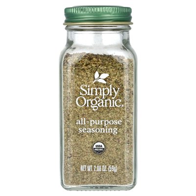 Simply Organic All Purpose Seasoning, 2.08 oz (59 g)