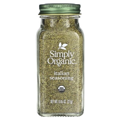 Einfach biologische italienische Gewürze, 0,95 oz (27 g)