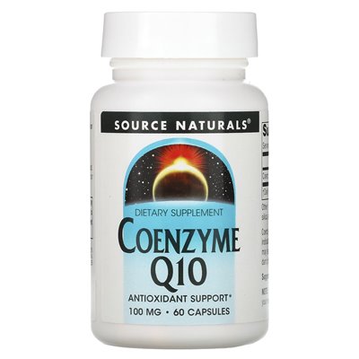 Źródło Naturals, Coenzyme Q10, 100 mg, 60 kapsułek Źródło Naturals, Coenzyme Q10, 100 mg, 60 kapsułek