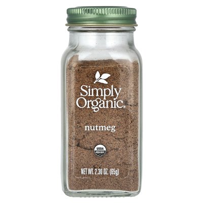Po prostu organiczne, gałka muszkatołowa, 2,3 uncji (65 g) Po prostu organiczne, gałka muszkatołowa, 2,3 uncji (65 g)