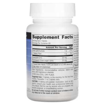 Source Naturals, Policosanol mit CoQ10, 10 mg, 120 Tabletten