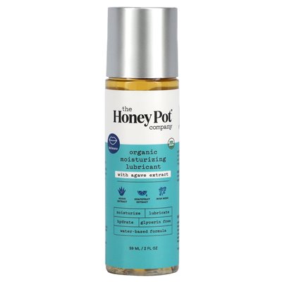 The Honey Pot Company, Organiczny smar nawilżający z ekstraktem z agawy, 2 flatu, (59 ml) The Honey Pot Company, Organiczny smar nawilżający z ekstraktem z agawy, 2 flatu, (59 ml)