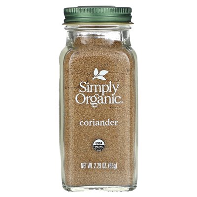 Po prostu organiczna, kolendra, 2,29 uncji (65 g) Po prostu organiczna, kolendra, 2,29 uncji (65 g)