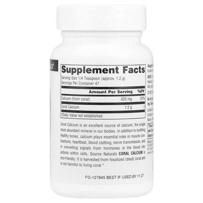 Source Naturals, Korallenkalziumpulver, 2 oz (56,7 g)