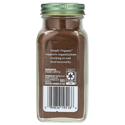 Po prostu organiczny, organiczny proszek chipotle, 2,65 uncji (75 g) Po prostu organiczny, organiczny proszek chipotle, 2,65 uncji (75 g)