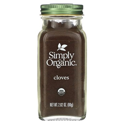 Po prostu organiczne, mielone goździki, 2,82 uncji (80 g) Po prostu organiczne, mielone goździki, 2,82 uncji (80 g)