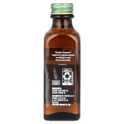 Simply Organic, Orangengeschmack, 2 fl oz (59 ml)