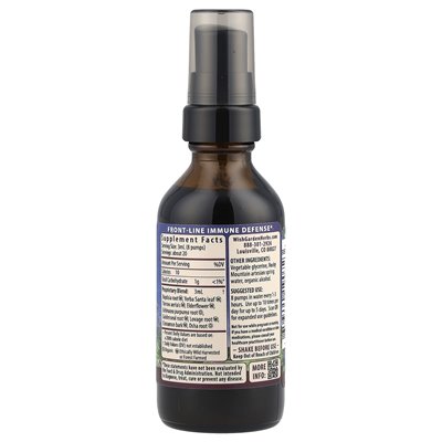 Zioła Wishgarden, Kick-Ass ™ Immun, Activator, 2 Fl Oz (59 ml) Zioła Wishgarden, Kick-Ass ™ Immun, Activator, 2 Fl Oz (59 ml)