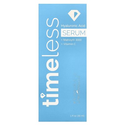 Timeless Skin Care, Hyaluronic Acid Serum, 1 fl oz (30 ml)