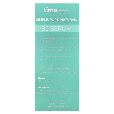 Timeless Skin Care, Vitamin B5 Serum, 1 fl Oz (30 ml)