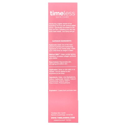 Torsless Skin Care, HA Matrixyl 3000 ™ + Rose Spray, 4 Fl Oz (120 ml)