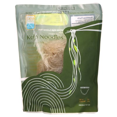 SEA PLANGLE NOODLE Company, Seaweed Noodles with Green Tea, 12 oz (340 g)