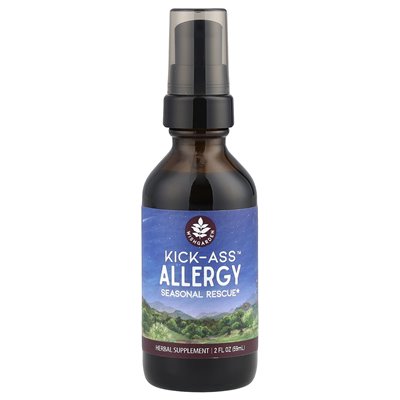 Wishgarden Herbs, Kick-Ass ™ Alergia, Sezonowa ratunek, 2 Fl Oz (59 ml) Wishgarden Herbs, Kick-Ass ™ Alergia, Sezonowa ratunek, 2 Fl Oz (59 ml)
