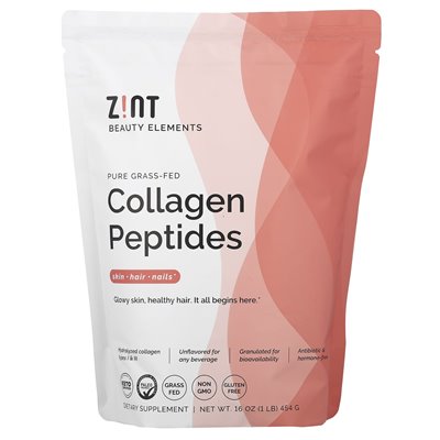 Zint, peptydy kolagenowe karmione przez czyste trawę, bez smaku, 16 uncji (454 g) Zint, peptydy kolagenowe karmione przez czyste trawę, bez smaku, 16 uncji (454 g)