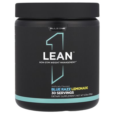 Reguła One Białka, Lean ™, Non-Stem Might Management, Blue Razz Lemonade, 6,35 uncji (180 g) Reguła One Białka, Lean ™, Non-Stem Might Management, Blue Razz Lemonade, 6,35 uncji (180 g)