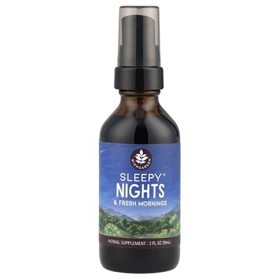 WishGarden Herbs, Spokojne Noce & Świeże Poranki, 2 uncje (59 ml)