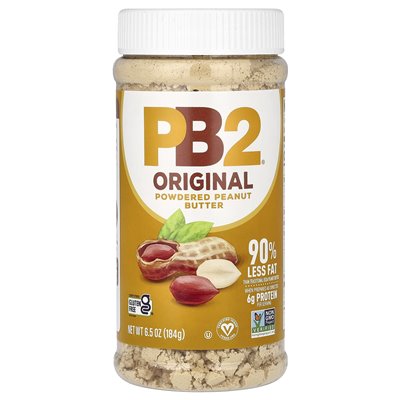 PB2 Foods, oryginalne sproszkowane masło orzechowe, 6,5 uncji (184 g)