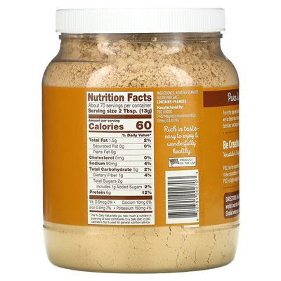 PB2 Foods, Original PB2, Erdnussbutterpulver, 32 oz (907 g)