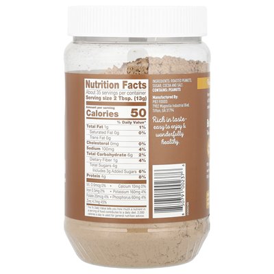 PB2 Foods, Original PB2®, Erdnussbutterpulver mit Kakao, 16 oz (454 g) PB2 Foods, Original PB2®, Erdnussbutterpulver mit Kakao, 16 oz (454 g)