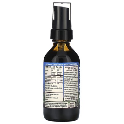 Zioła Wishgarden, dzieci, normalizator ratunkowy trawienia, 2 flory (59 ml)
