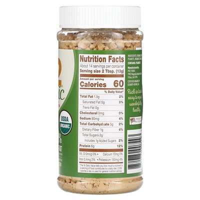 PB2 Foods, Bio-Erdnussbutterpulver, 6,5 oz (184 g)