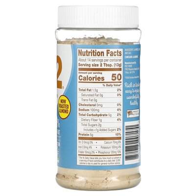 PB2 Foods, Original PB2, Powdered Almond Butter, 6.5 oz (184 g) PB2 Foods, Original PB2, Powdered Almond Butter, 6.5 oz (184 g)