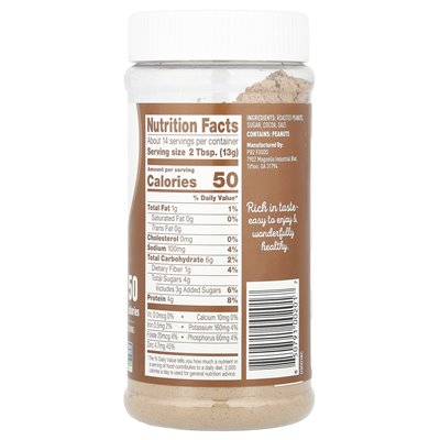 PB2 Foods, oryginalne PB2, sproszkowane masło orzechowe z kakao, 6,5 uncji (184 g)