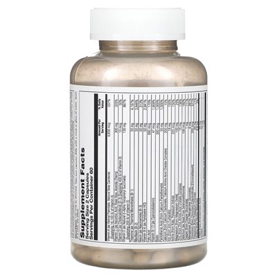 Solaray, Zweimal täglich, Multi-Energie-Multivitamin, 120 Kapseln