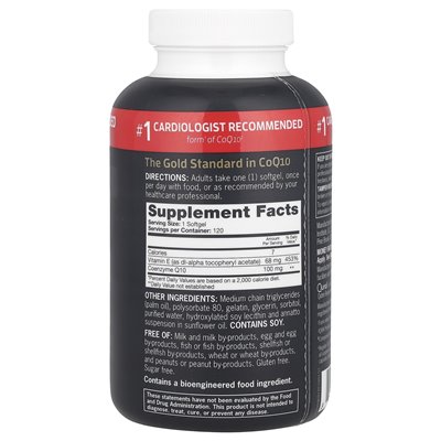 Qunol, Ultra COQ10, 100 mg, 120 softgels