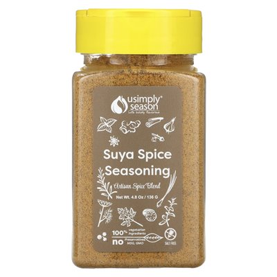 Usimplyseason, Suya Spice Seasoning, 4.8 oz (136 g)