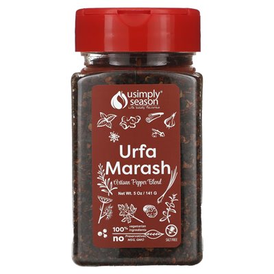 Usimplyseason, Artisan Pepper Blend, Urfa Marash, 5 uncji (141 g)