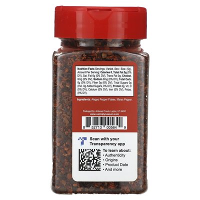 Usimplyseason, Artisan Pepper Blend, Aleppo Marash, 5 uncji (141 g) Usimplyseason, Artisan Pepper Blend, Aleppo Marash, 5 uncji (141 g)