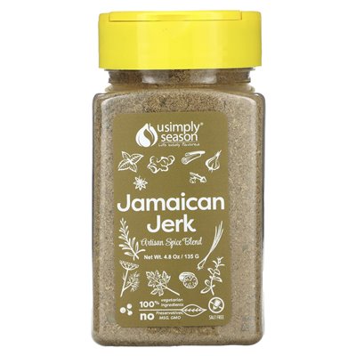 Usimplyseason, handgemachte Gewürzmischung, jamaikanisches Jerk, 4,8 oz (135 g)