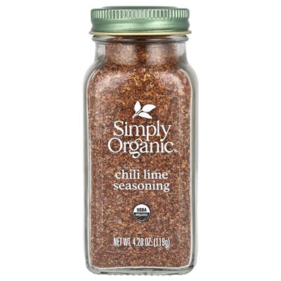 Po prostu ekologiczne, chili wapno, 4,20 uncji (119 g)