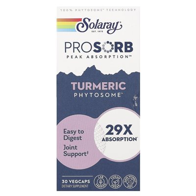 Solaray, fitosom kurkumy, 30 Vegcaps