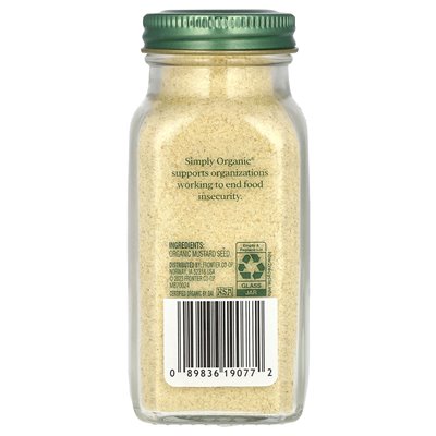 Simply Organic Ground Mustard, 2.65 oz (75 g)