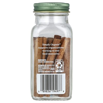 Simply Organic Cinnamon Sticks, 1.13 oz (32 g)