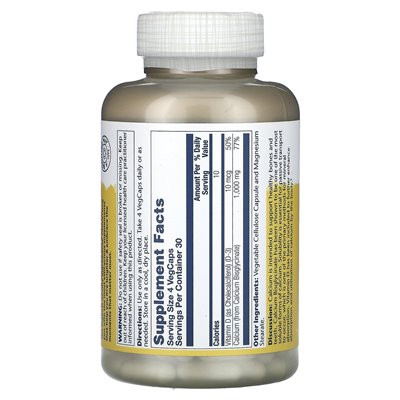 Solaray, bisglicynian wapnia, z witaminą D-3, 1000 mg, 120 Vegcaps (250 mg na kapsułkę) Solaray, bisglicynian wapnia, z witaminą D-3, 1000 mg, 120 Vegcaps (250 mg na kapsułkę)