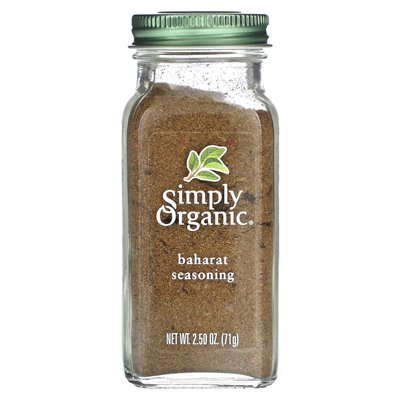 Simply Organic, Baharat Spices, 2.5 oz (71 g)