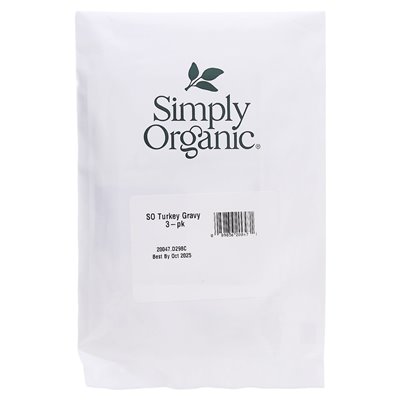 Simply Organic Truthahn-Saucenmischung, 3 Packungen 0,85 oz (24 g)