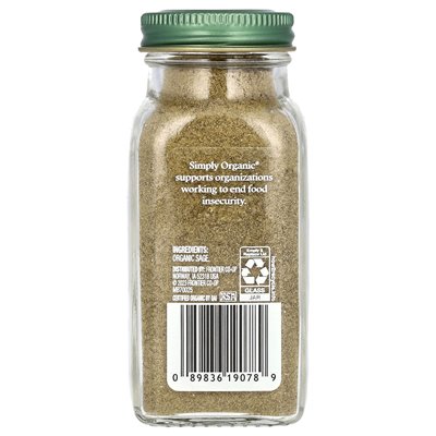 Po prostu organiczne, szałwia, 1,2 uncji (34 g)